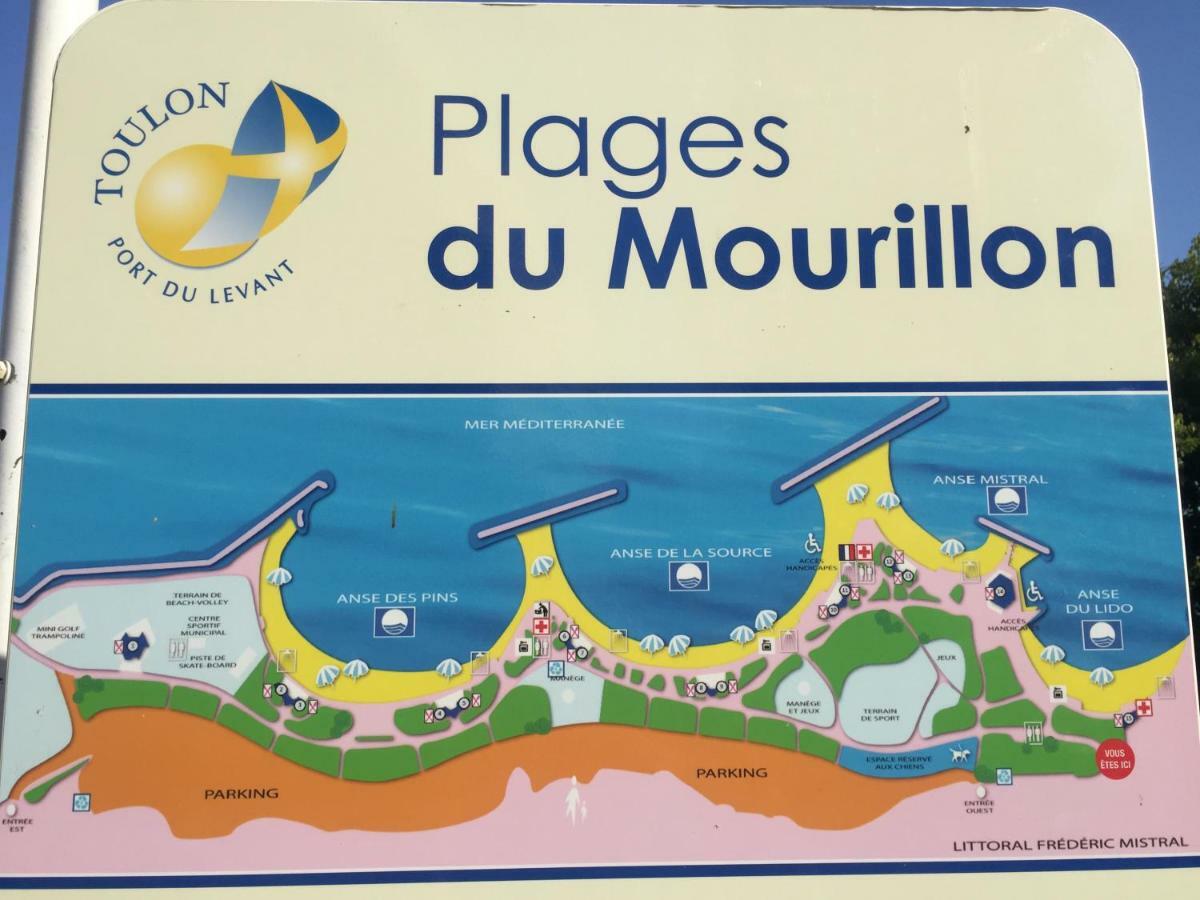 Le Suffren, Ventile ,Wifi, A 100 M De La Plage Toulon Luaran gambar